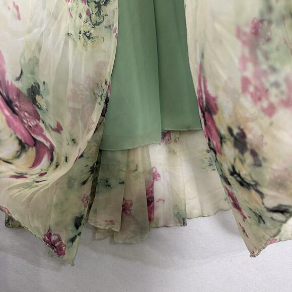 Chicwish Maxi Floral Print Skirt Womens XS/S Whimsy Fairycore Romantic wedding - Picture 5 of 12